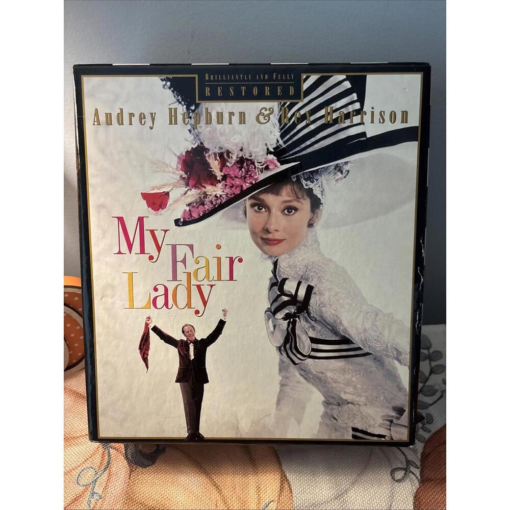 My Fair Lady 30th Collector's Ed Box Set Book Film frames CD photos. VHS Tapes.